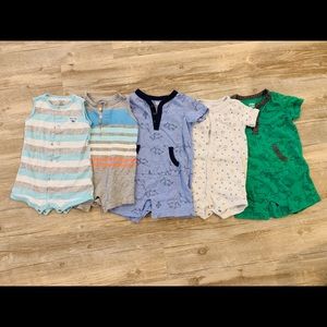 Carter’s baby boy rompers